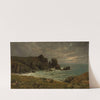 Rocky seaside (1888) by Louis Frédéric Schützenberger