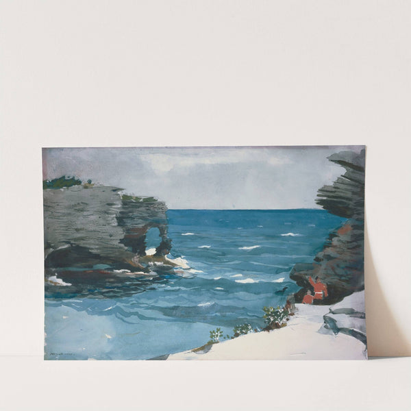 Rocky Shore, Bermuda by Winslow Homer