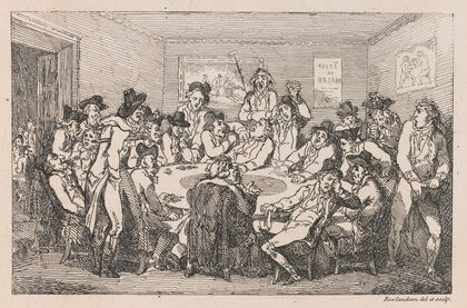 Rod; Random visits a gaming table (1793)