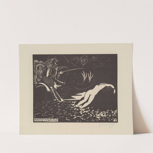Roger et Angelique (1896) by Félix Vallotton