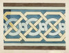 Romaans bandmotief met vlechtwerk