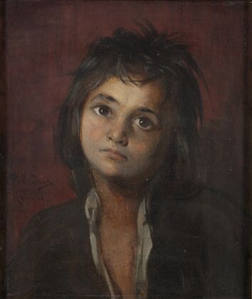 Roman Boy. Study