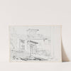 Roman Buildings with an Open Shed by Joseph-Marie Vien
