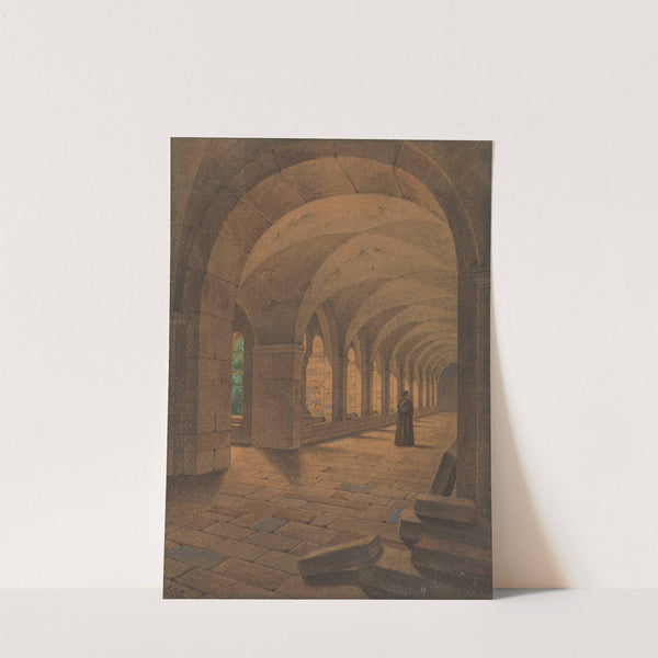 Roman Cloister by Carl Gustav Carus