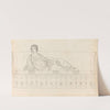 Roman lady on a couch by Thomas Baxter