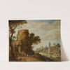 Roman Landscape with Shepherds by Willem van Nieulandt the younger
