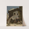 Roman Market Scene by Jacques Alfred van Muyden