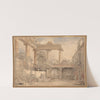 Roman Ruins, Villa Pamfili (1774) by Hubert Robert