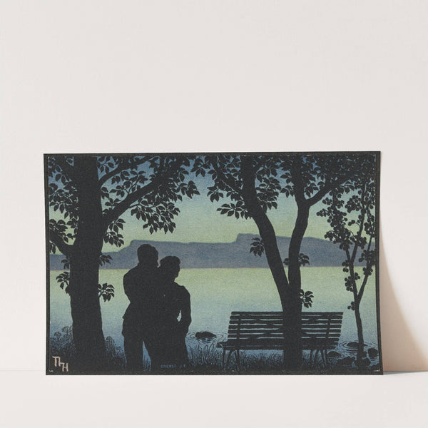 Romantic motif by Thorolf Holmboe