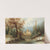 Romantic Winter Landscape With Ice Skaters By A Castle by Albert Bredow