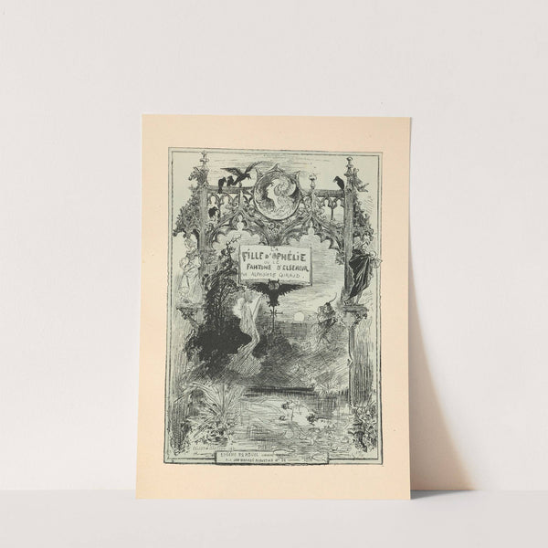 Romantiques Inconnus. (1895) by Albert Robida