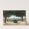 Rome, a View of the City from the fountain of Villa Medici by Max Merker