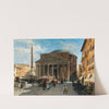 Rome, a View of the Pantheon by Veronika Maria Herwegen-Manini