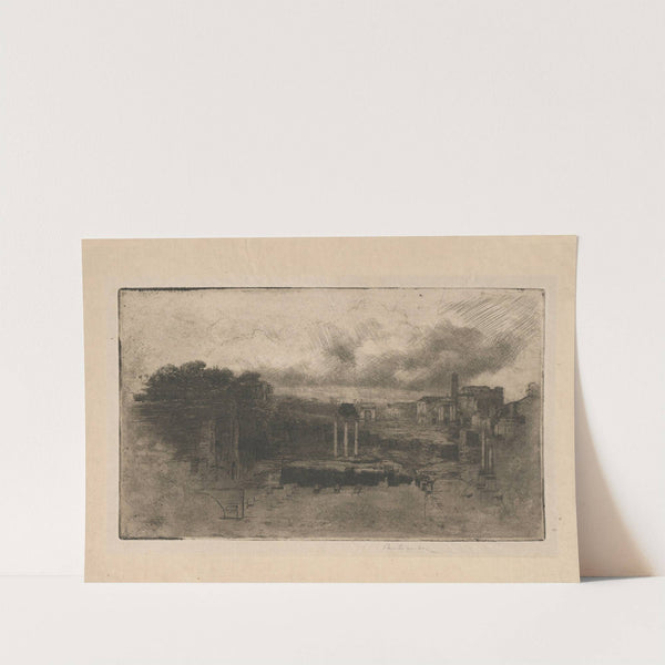 Rome – Forum Romanum (1900) by Józef Pankiewicz