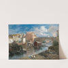 Rome, Scene on the Tiber by Veronika Maria Herwegen-Manini