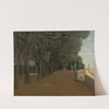 Rome; Terrasse De La Villa Pamphili by Jean-Baptiste-Camille Corot