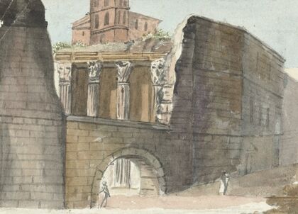 Romeinse ruïnes (1782 - 1837)