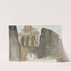 Romeinse ruïnes (1782 - 1837) by Pieter Bartholomeusz. Barbiers