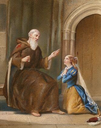 Romeo and Juliet; act IV, scene 1; Friar Lawrence’s cell — size preview