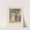 Romeo and Juliet, act IV, scene I, Juliet [Miss F. Kemble] & Friar Laurence by John Hayter