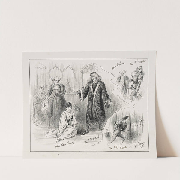 Romeo and Juliet by the Agamemnon Club [1881, Imperial Theatre, Mr. F.R. Benson as Romeo] by John Jellicoe