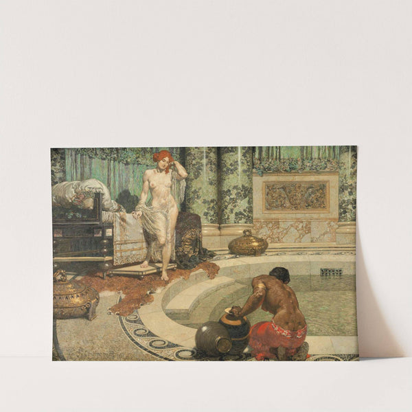 Römische Badeszene II by Alexander Rothaug