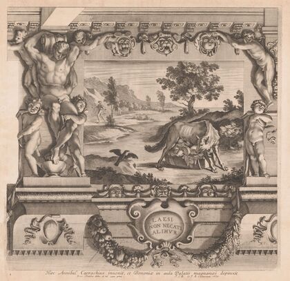 Romulus and Remus with the she-wolf (1659)