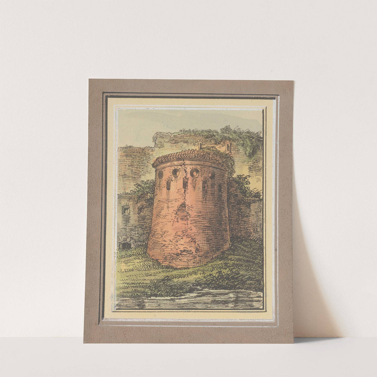 ‘Rondel’ za Kosciolem Sw. Piotra i Pawla (1834-1839) by Jerzy Głogowski