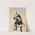 Ronin, or masterless Samurai, grimacing fiercely by Tsukioka Yoshitoshi