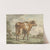 Roodbonte koe in een landschap by Jacob Cats