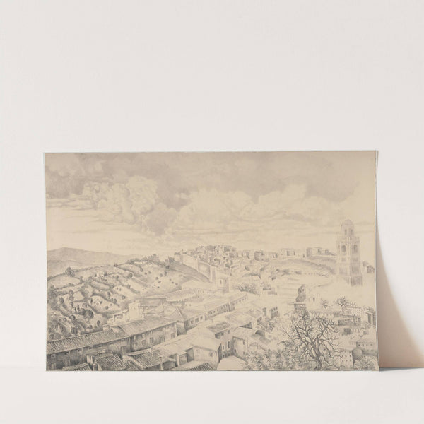 Rooftops in Perugia by Alberto Tutino