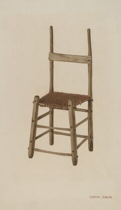 Rope Bottom Chair