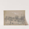 Rope ferry Schuylkill (1856) by James Fuller Queen