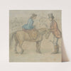 Rosa McDermott and Lord Marchhare by John Leech