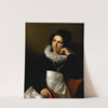 Rosalia Klieber, the wife of the sculptor Josef Klieber by Carl Peter Goebel the Elder