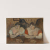 Rose and Amelie (1893) by Edvard Munch