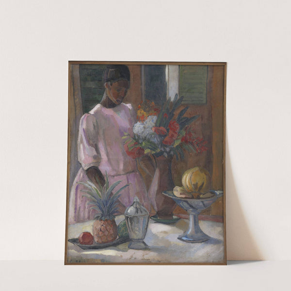 Rose Laying the Table by Astrid Holm