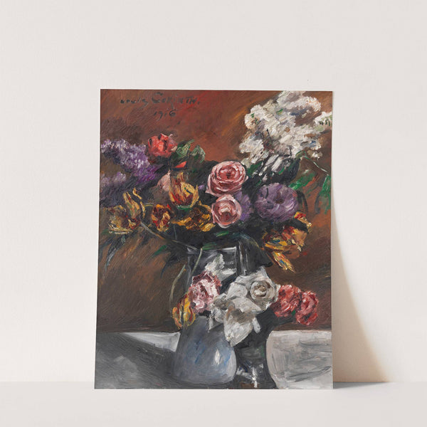 Rosen, Tulpen und Flieder (1916) by Lovis Corinth
