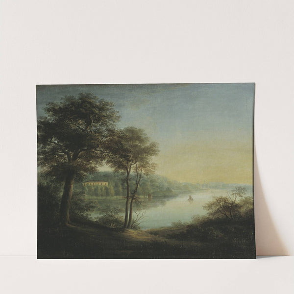 Rosendal Castle from the east by Jeanna Elisabeth Åkerman