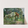 Rosenlaube im Richter´schen Garten by Philipp Franck