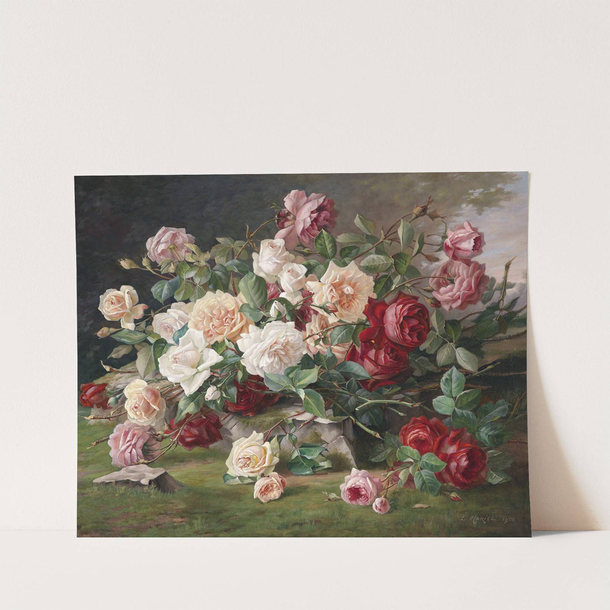 Rosenstillleben by E Hariel