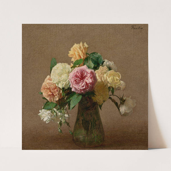 Roses (1894) by Henri Fantin-Latour