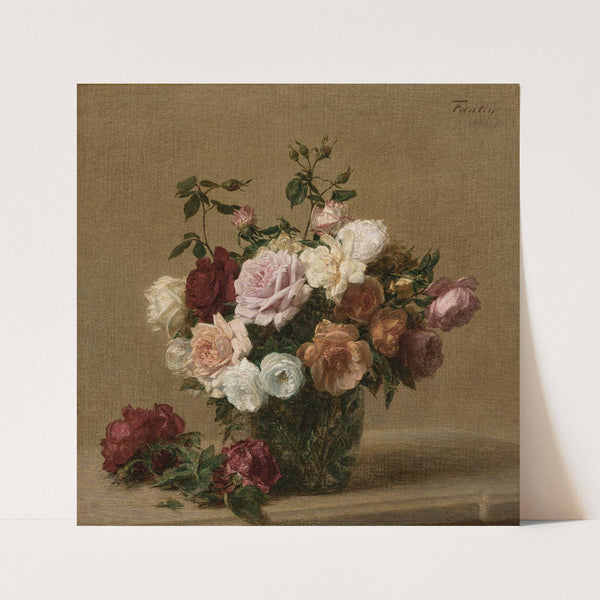 Roses dans une boule de verre (1885) by Henri Fantin-Latour