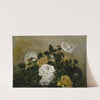 Roses-Fancy Still Life, Still Life with Roses by Anonymous