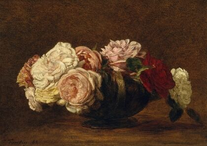 Roses in a Bowl — size preview