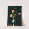 Roses in a Chinese Vase by George Cochran Lambdin