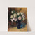 Roses in a sapphire vase by Leon Wyczółkowski