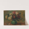 Roses in a Vase (c. 1890) by Pierre-Auguste Renoir