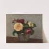 Roses jaunes et rouges by Henri Fantin-Latour