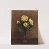 Roses jaunes, Maréchal Niel by Henri Fantin-Latour